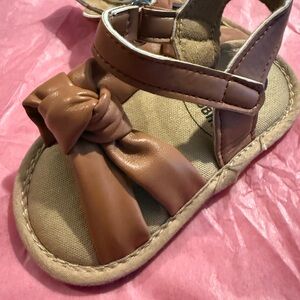 Chic Tan Kids Sandals